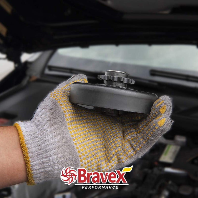 Bravex Centrifugal Clutch 12T 3/4" BORE Chain #35 for Predator Honda GX160 GX200, Go Kart Fun Kart Mini Bike 12 Tooth - Image 5